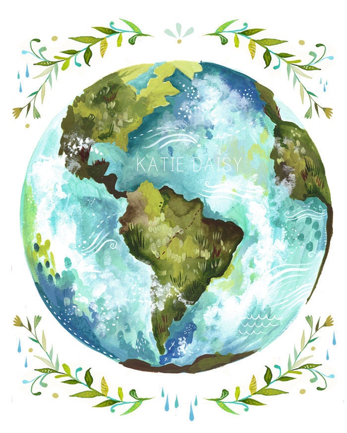 Dear Earth Art Print
