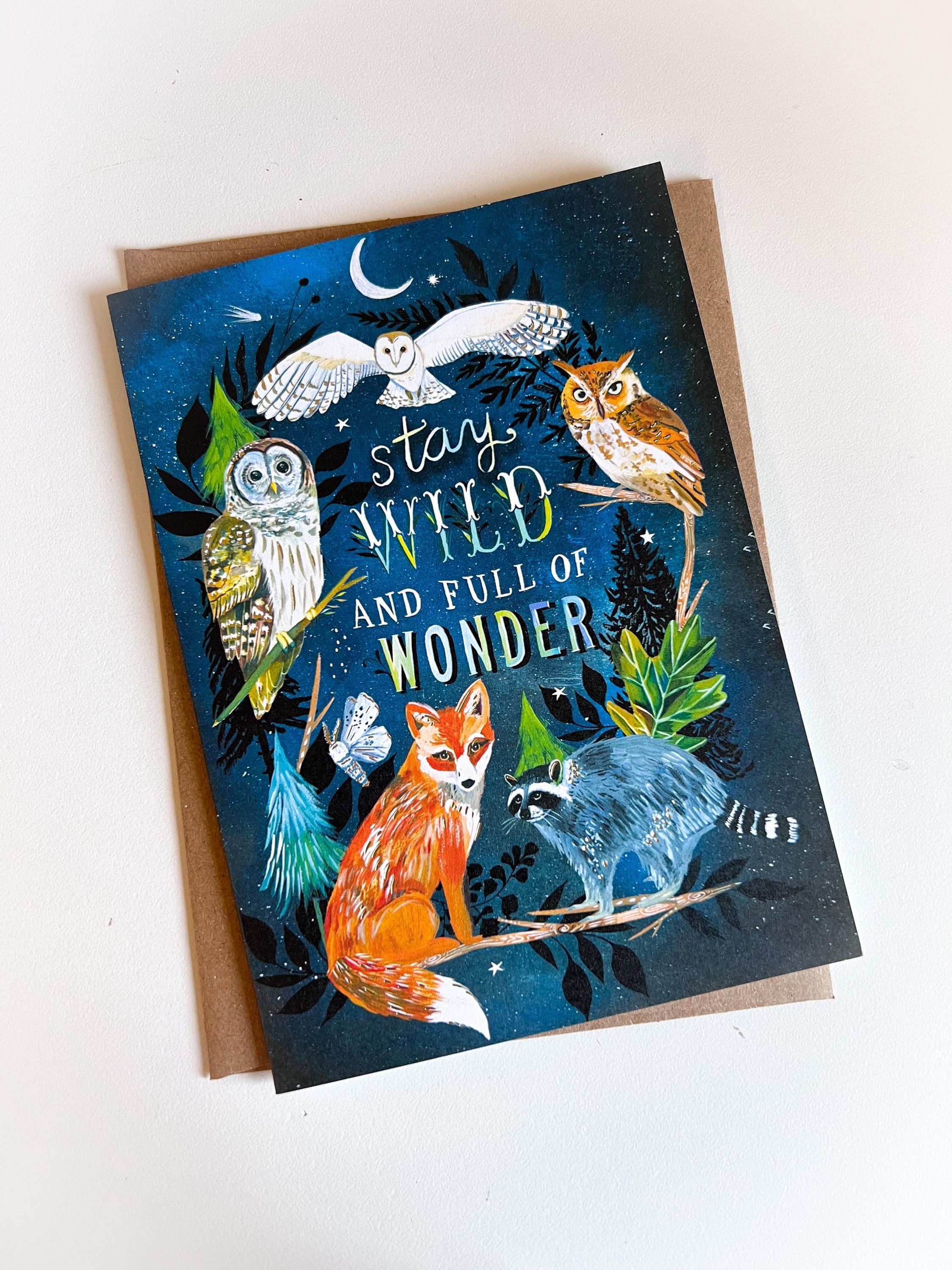 Wild Wonder - Greeting Card