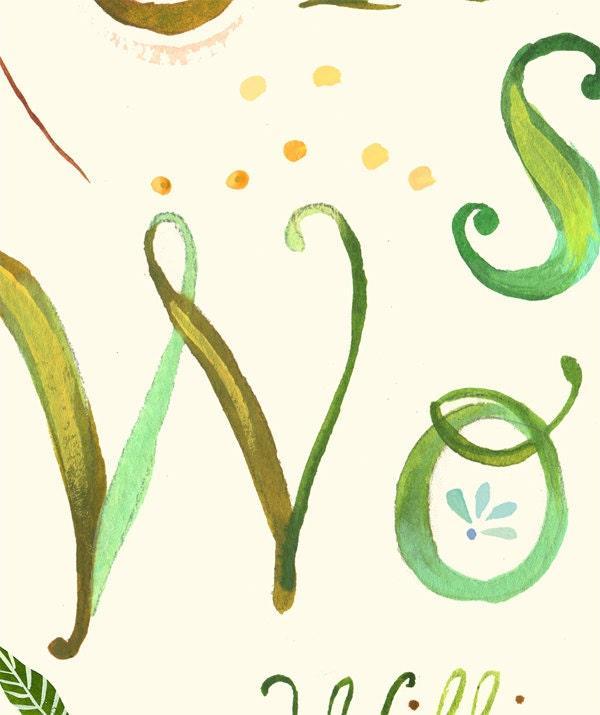 You Shall See Wonders Art Print