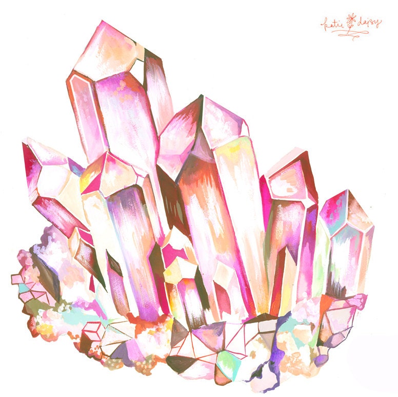 Quartz Art Print