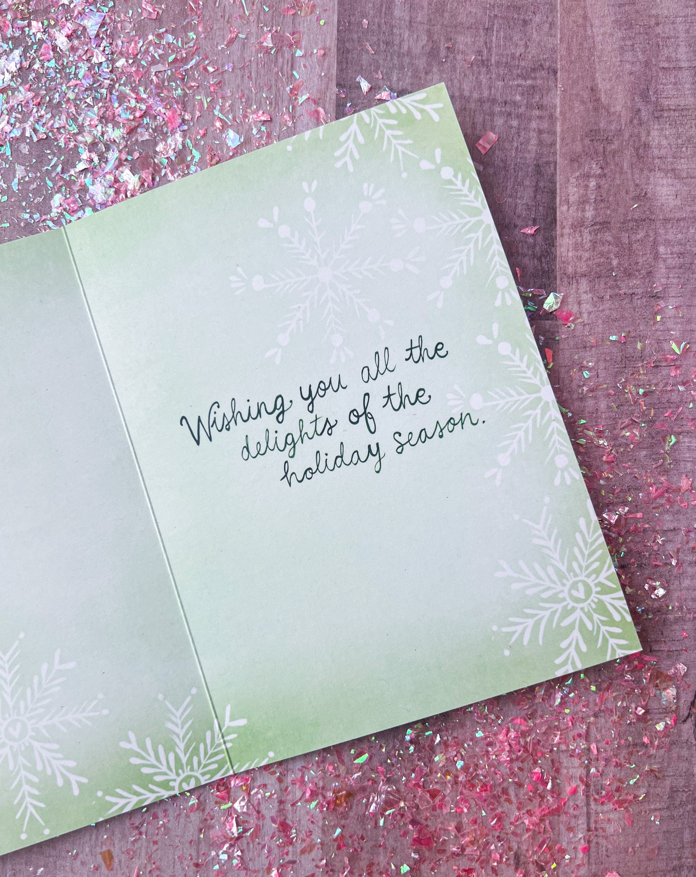 Merry & Bright Holiday Card