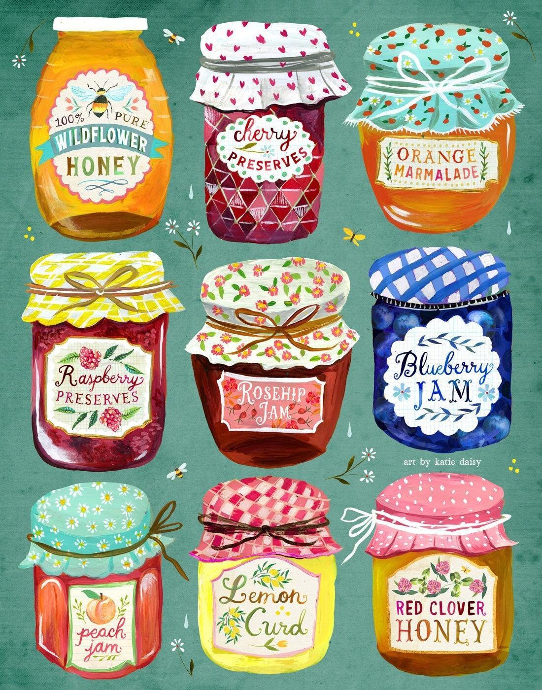 Jam Art Print
