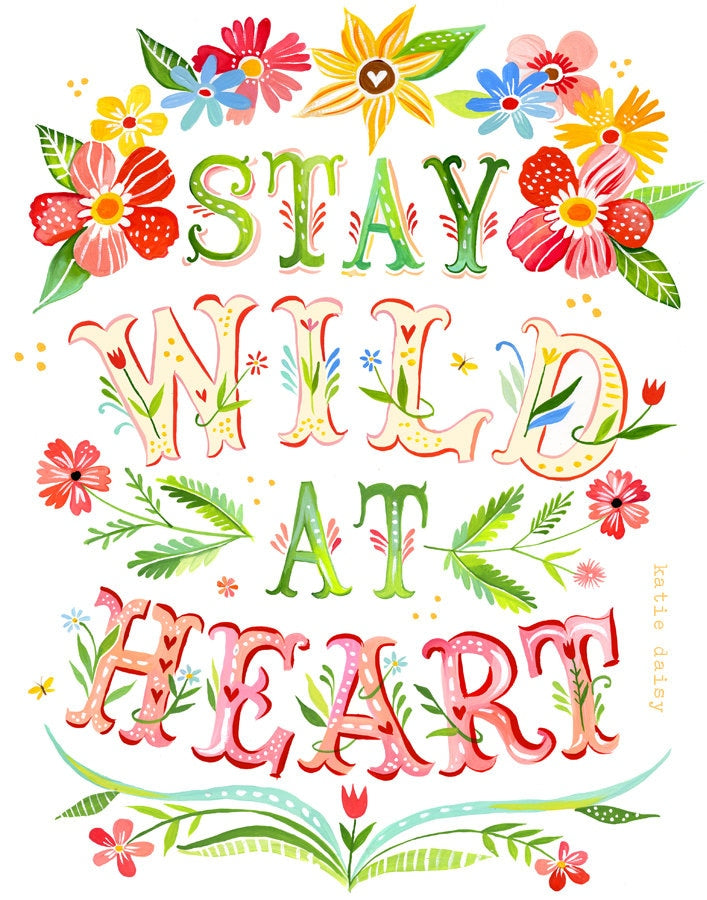 Wild at Heart Art Print