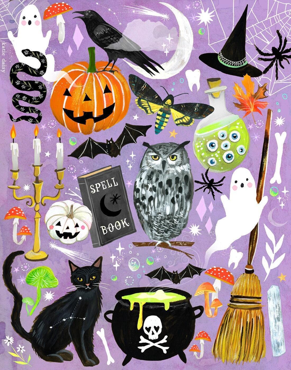 Halloween Art Print