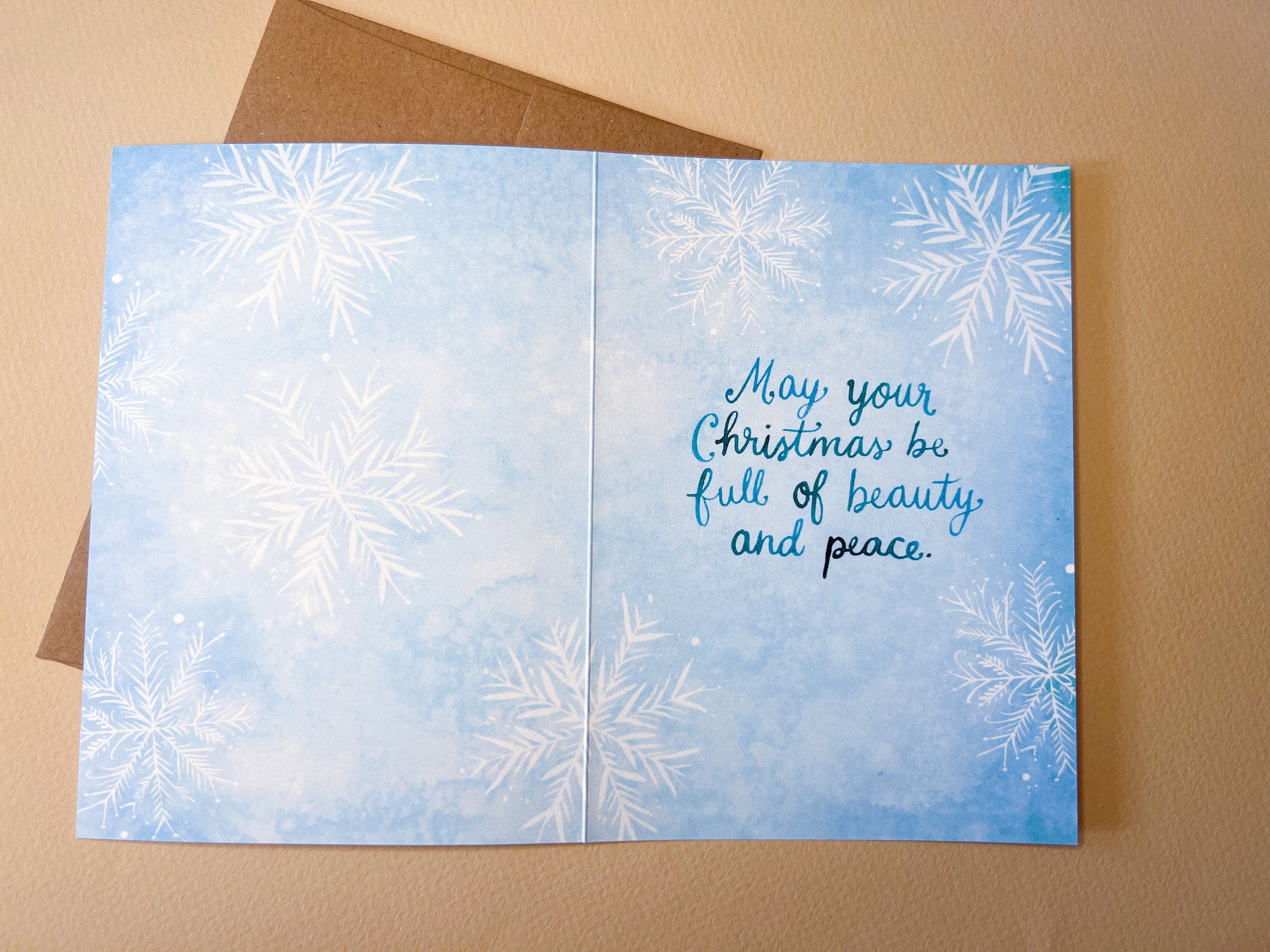 Calm & Bright Holiday Card