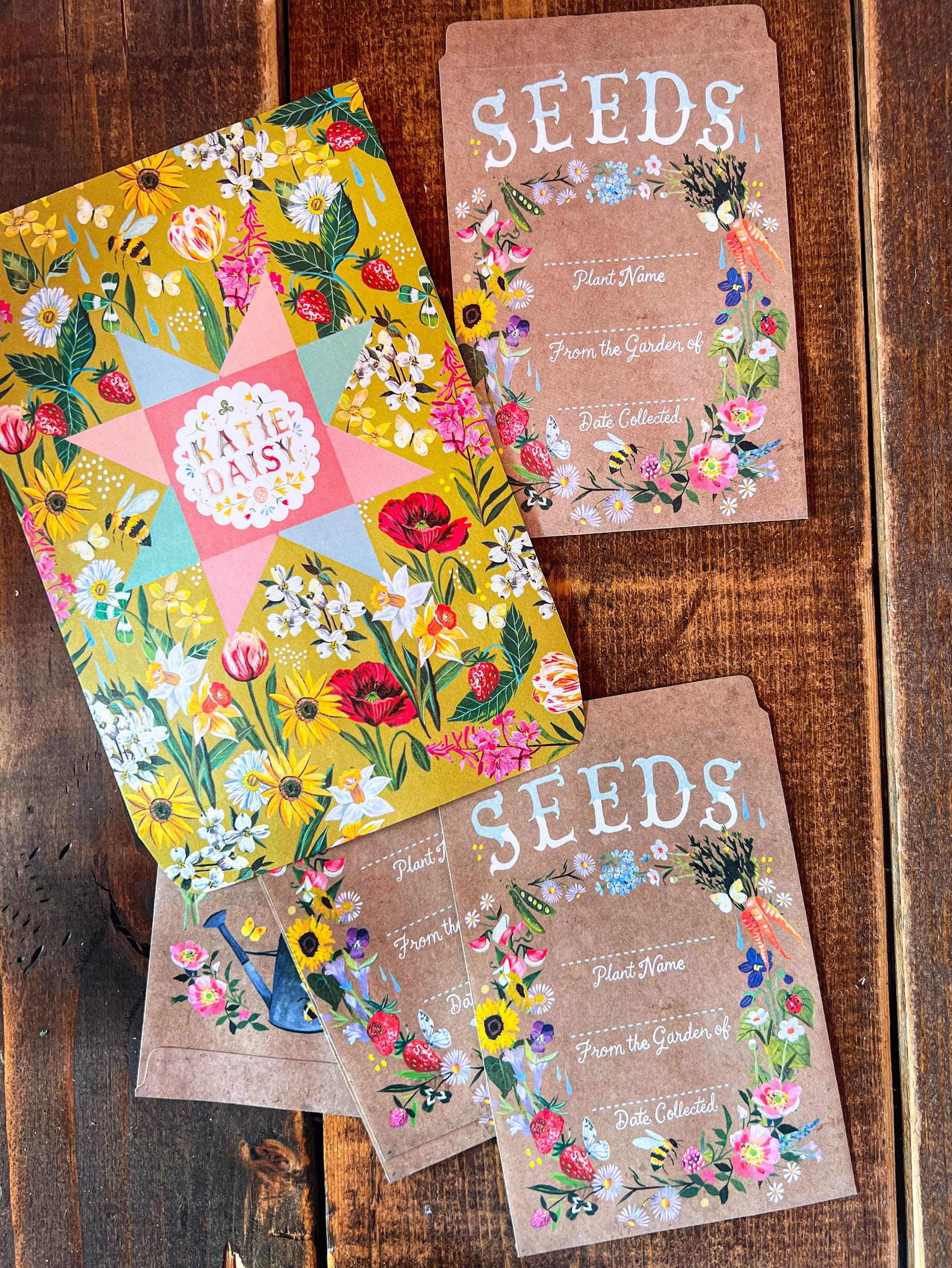 Seed Saver Packets - set of 5