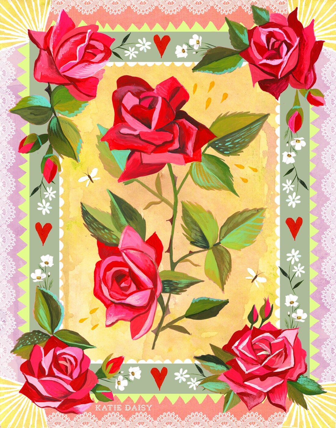 Rose Art Print