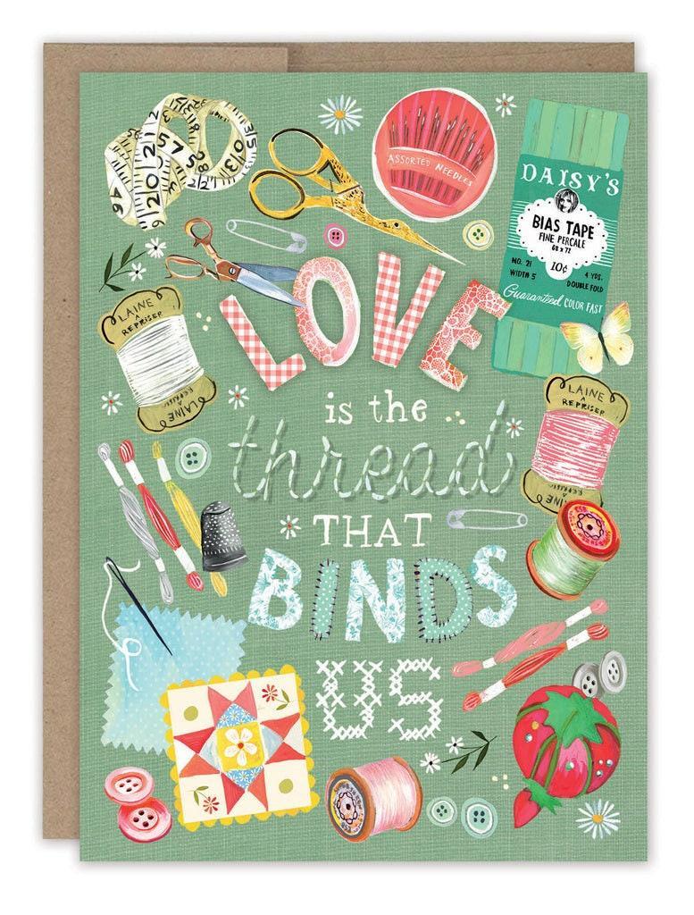 Sewing - Thank You Card