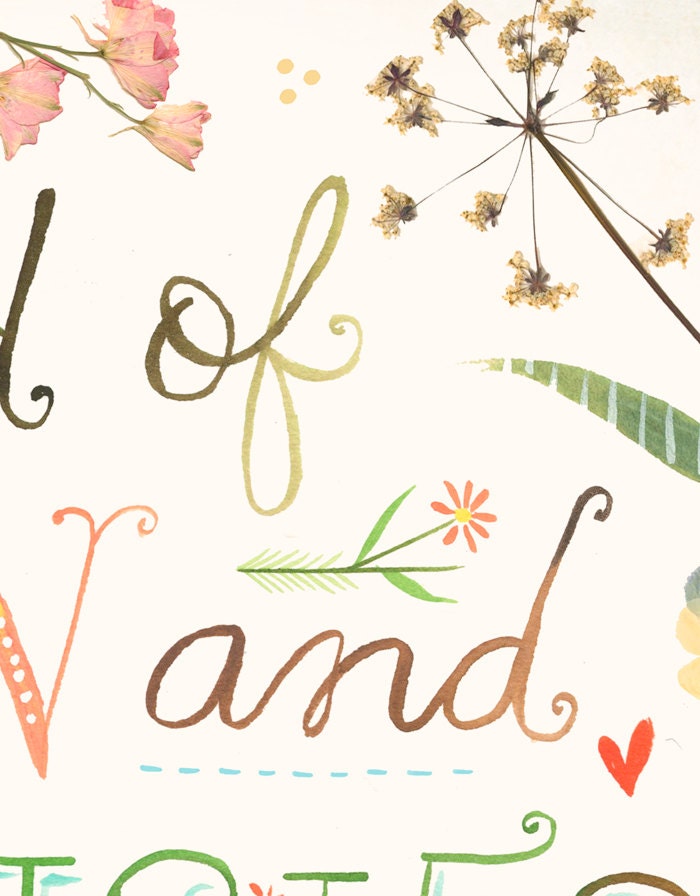 Sun and Daisies Art Print