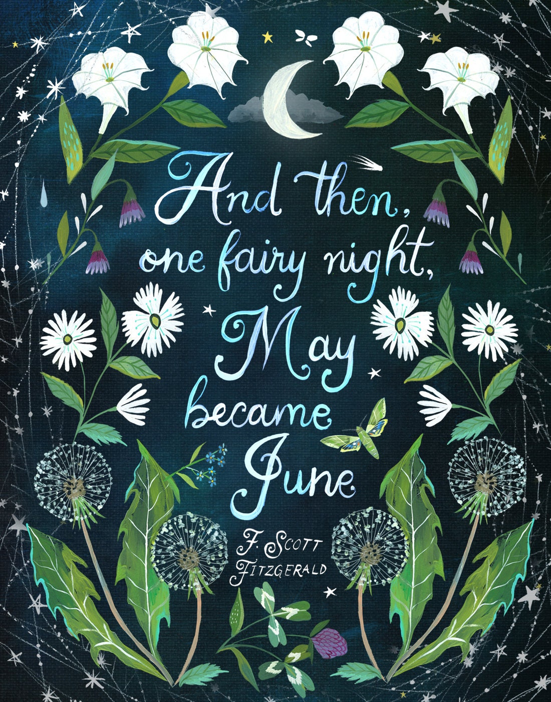 Fairy Night Art Print