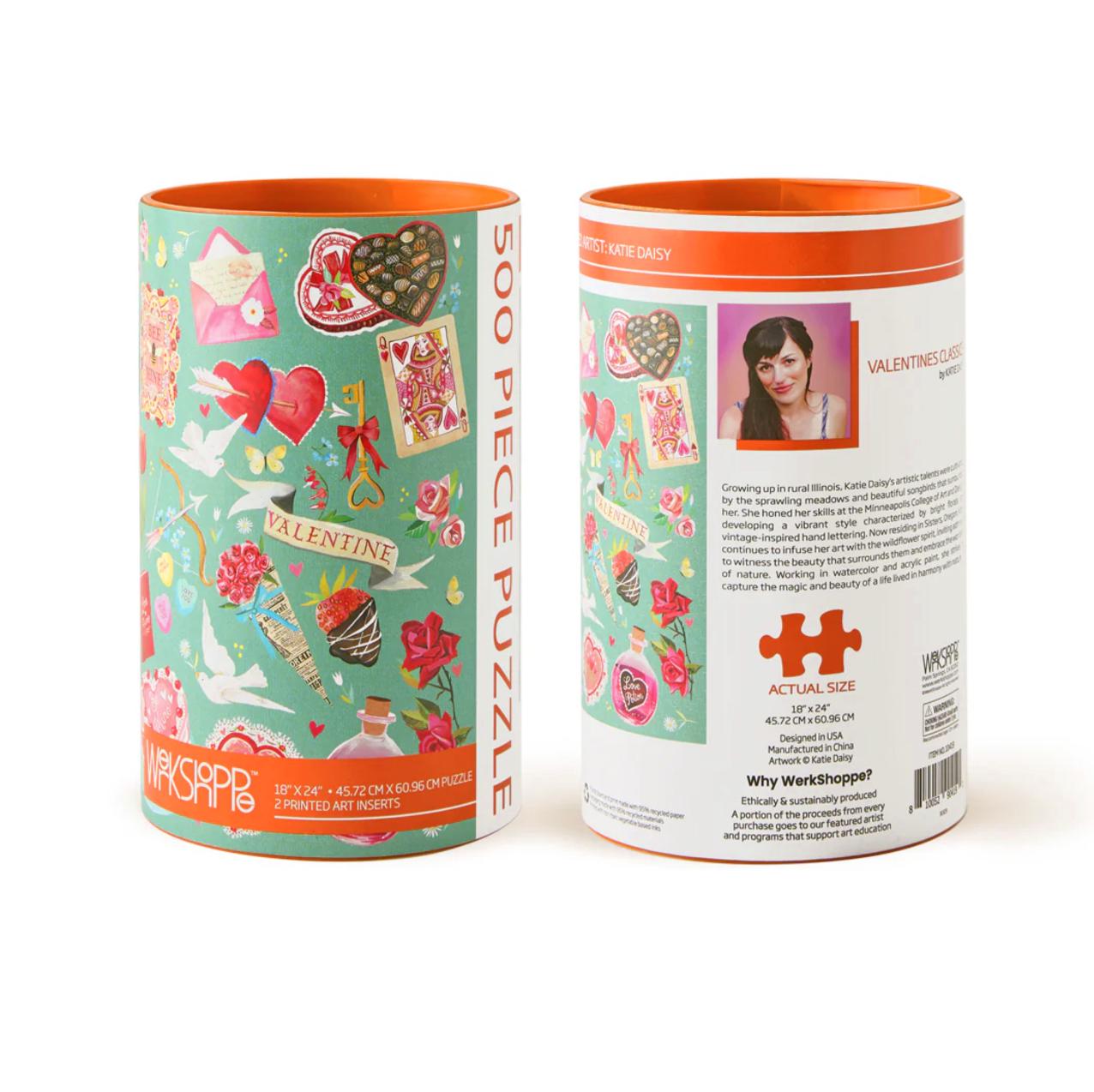 Valentines Classics 500 Piece Puzzle