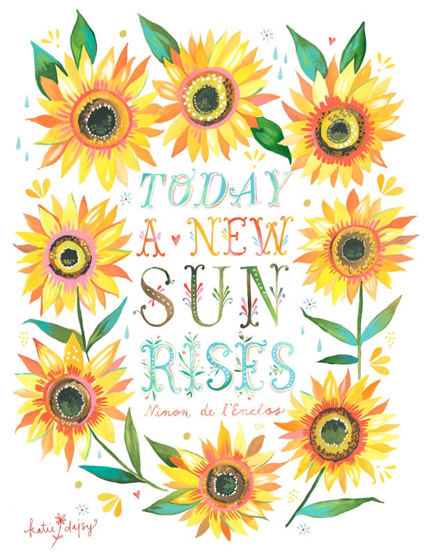 A New Sun Rises Art Print
