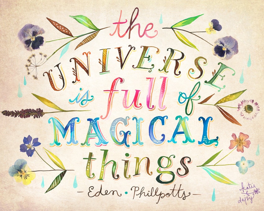 Magical Things Art Print