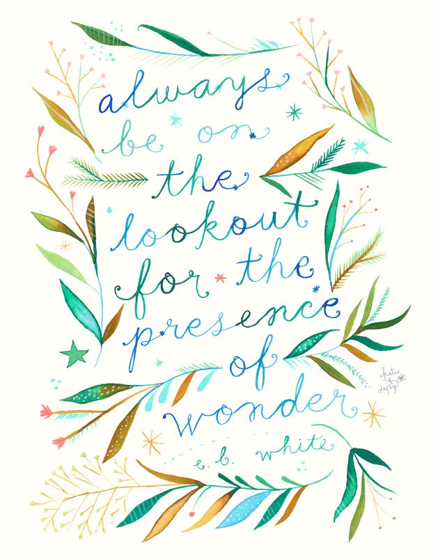 Presence of Wonder Art Print