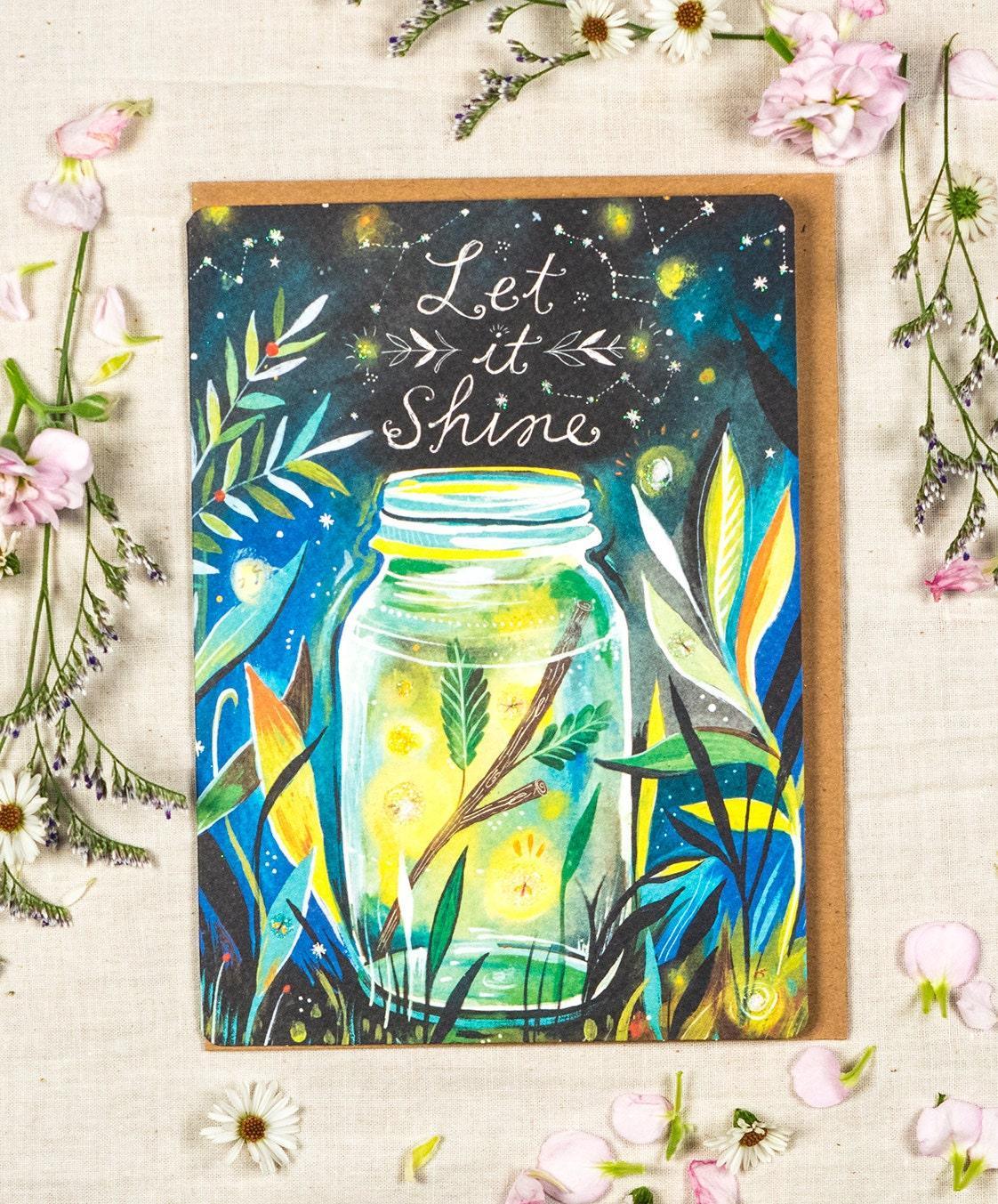 Let it Shine - Birthday Card