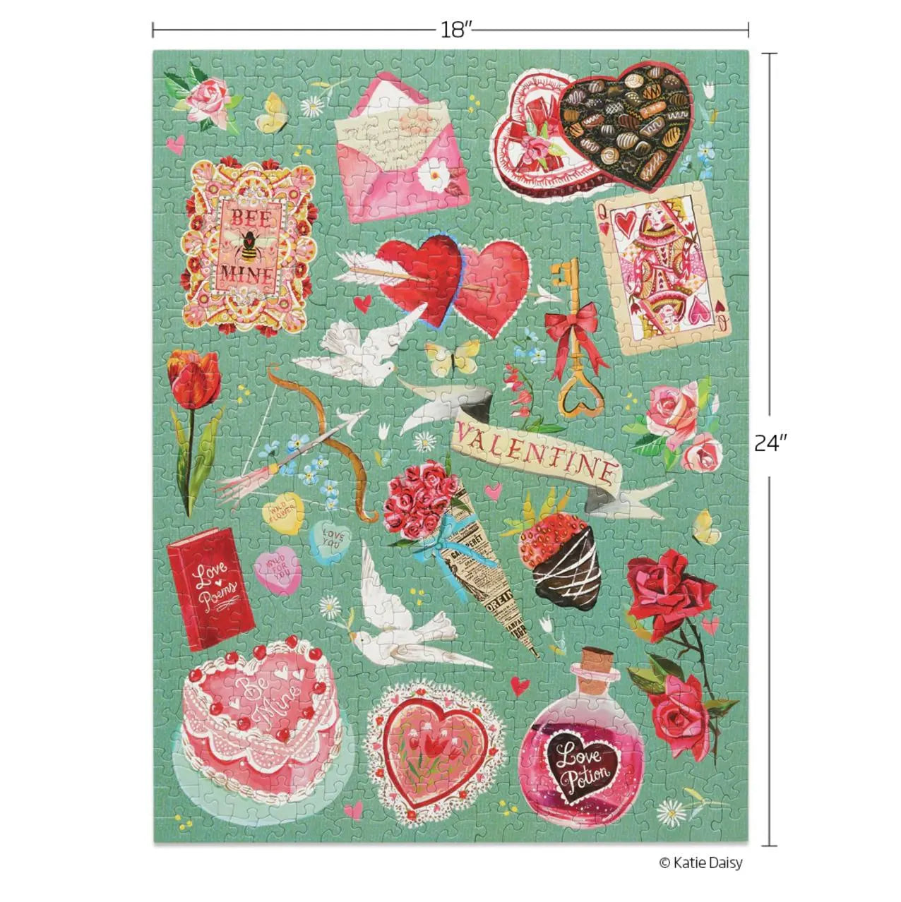 Valentines Classics 500 Piece Puzzle