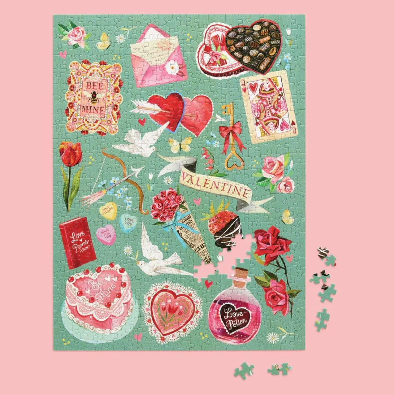 Valentines Classics 500 Piece Puzzle