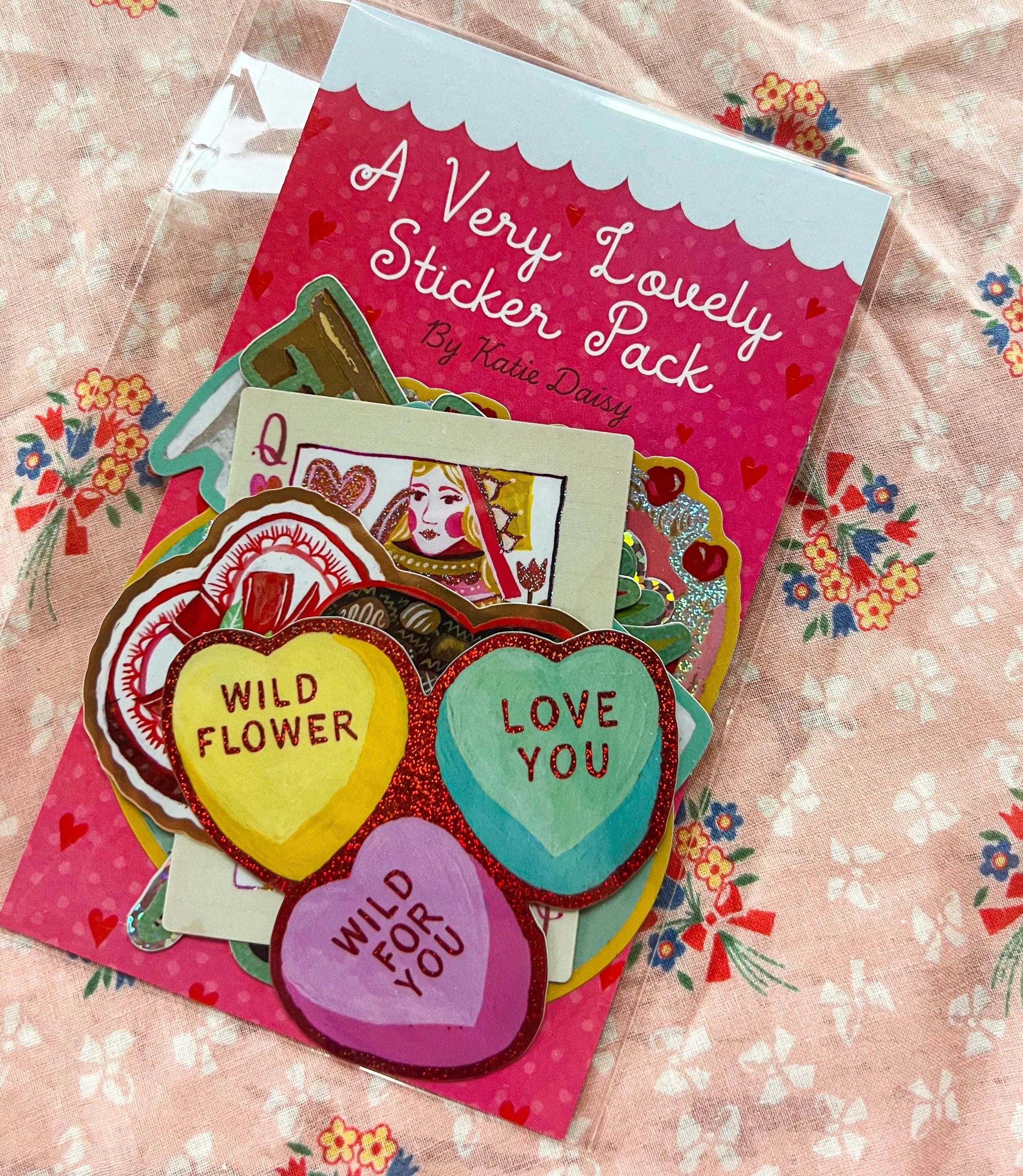 A Very Lovely Sticker Pack - Set of 8