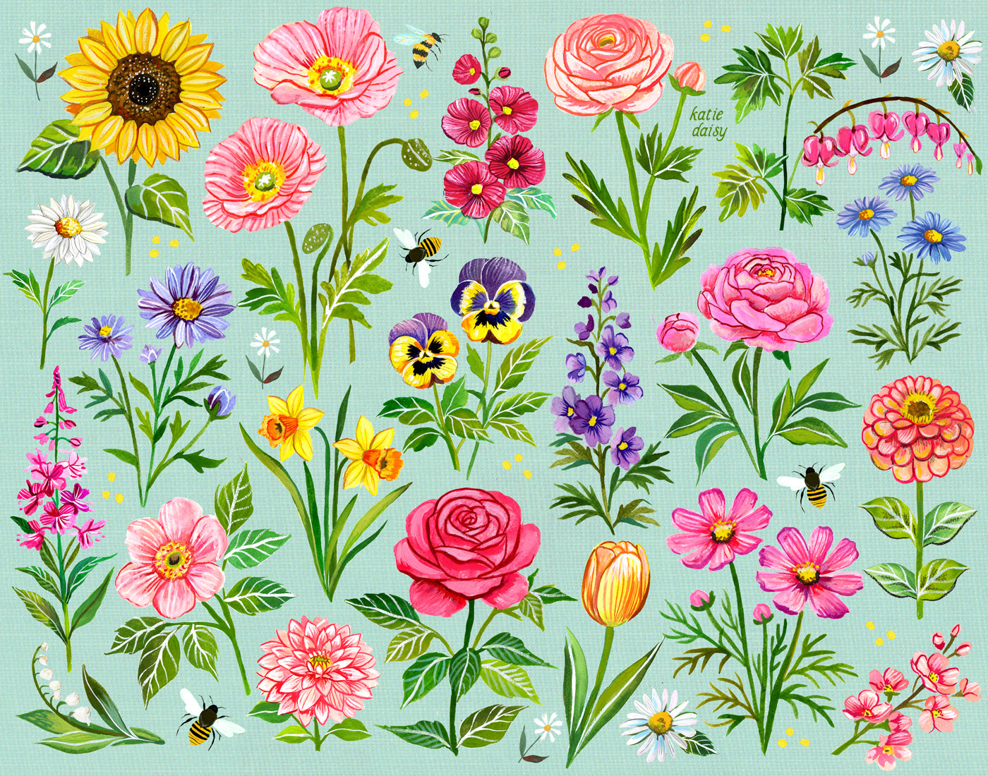 Meadow Study Art Print