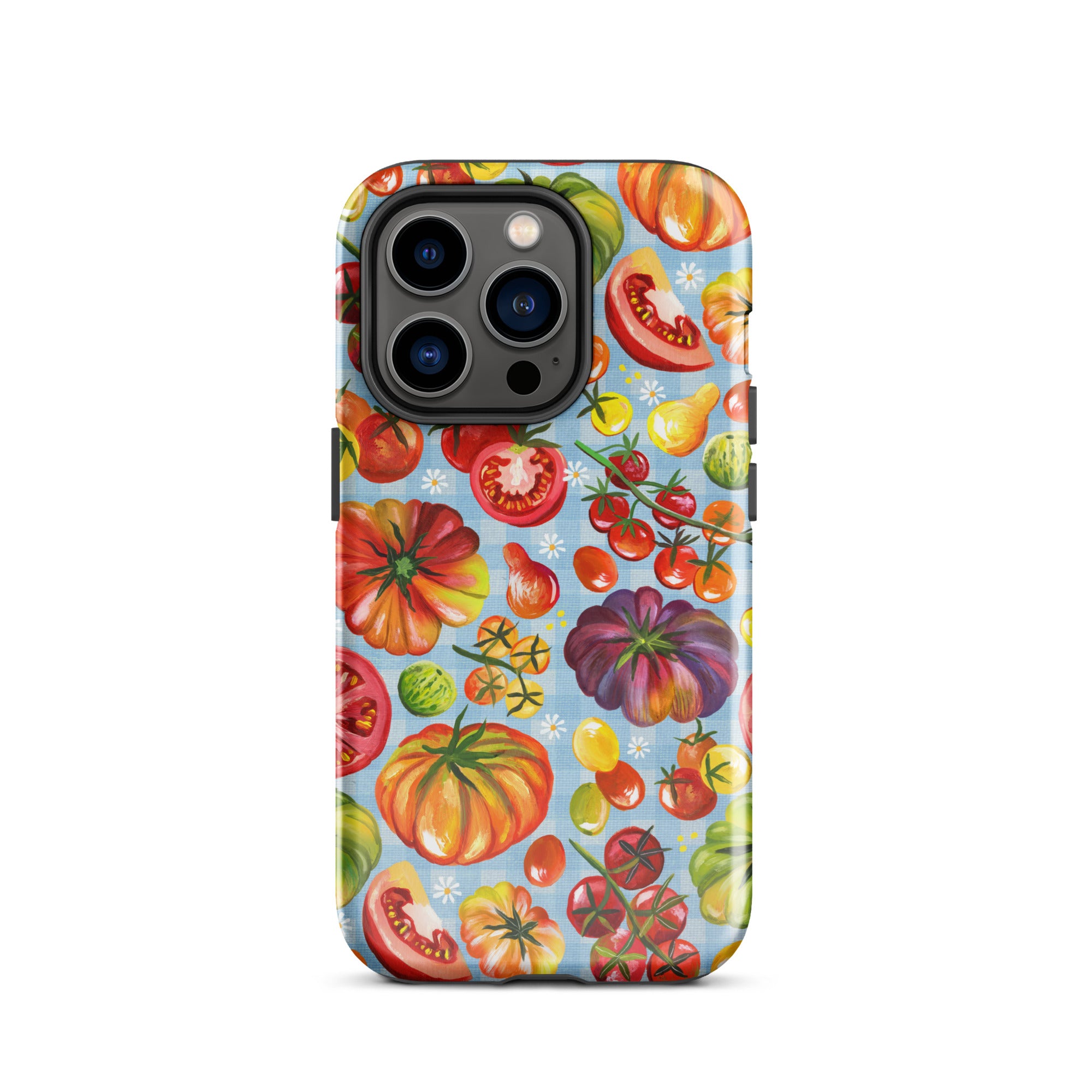 Tomatoes Tough Case for iPhone® Glossy iPhone 14 Pro