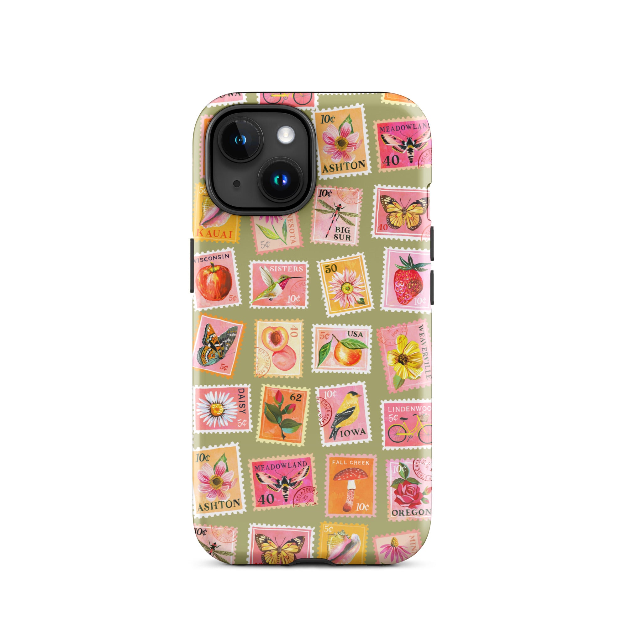 Stamp Collection Tough Case for iPhone®