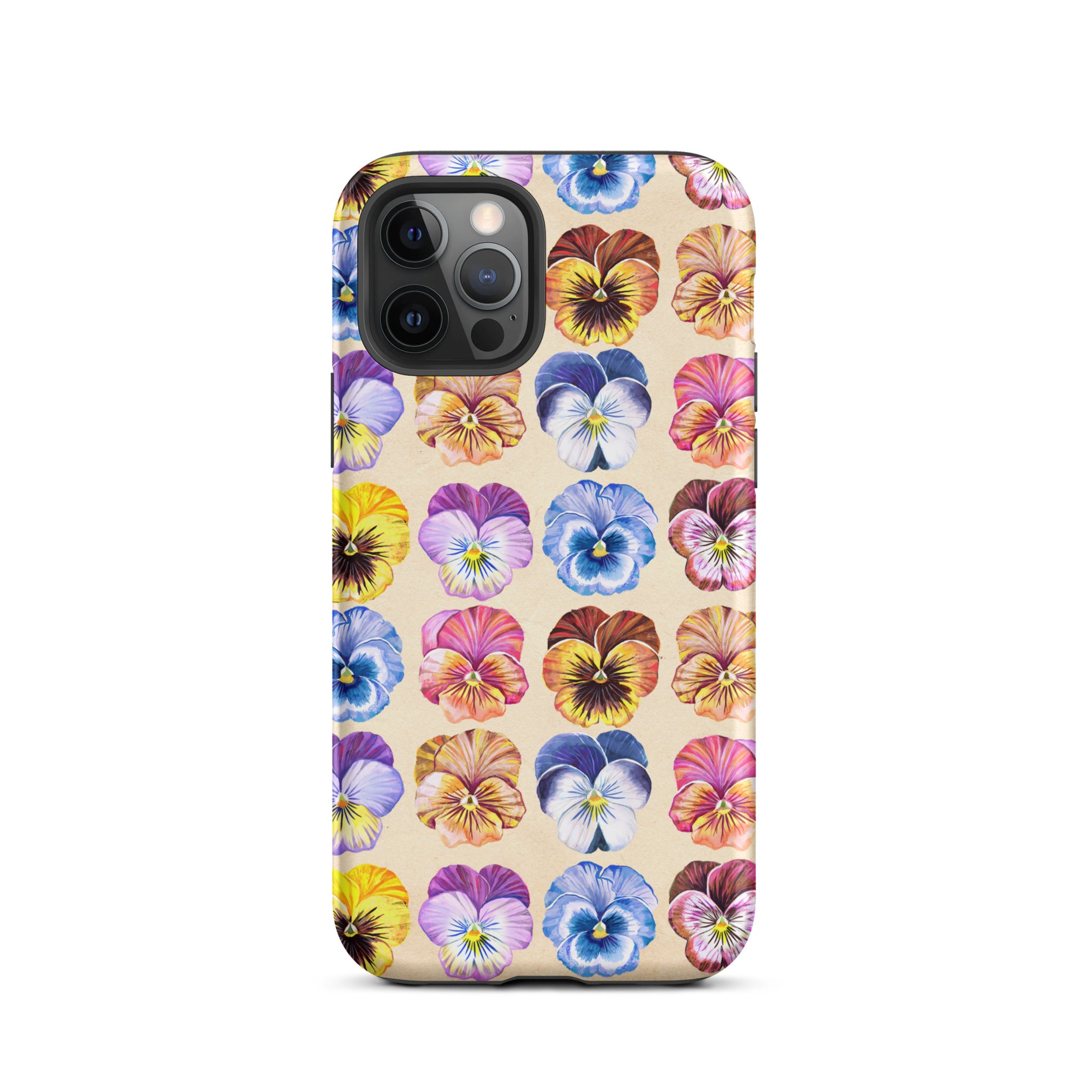 Pansy Tough Case for iPhone® iPhone 12 Pro