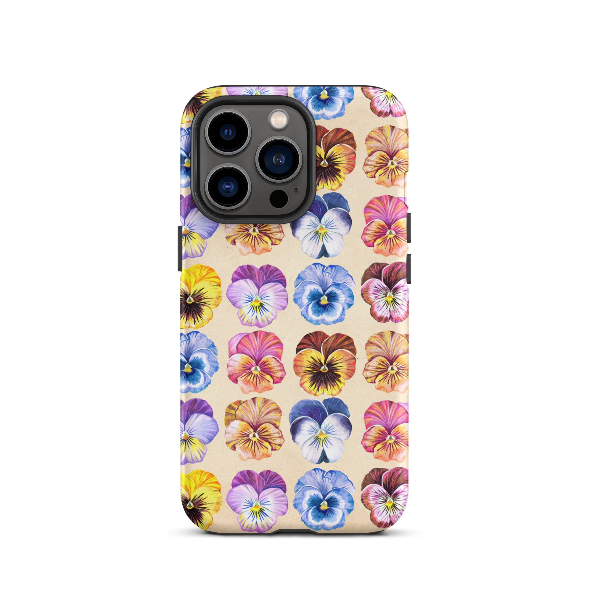 Pansy Tough Case for iPhone® iPhone 13 Pro