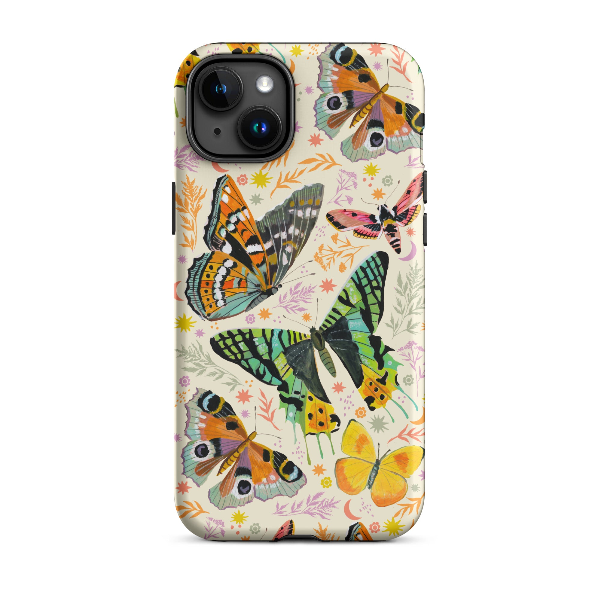 Butterfly Tough Case for iPhone® iPhone 15 Plus