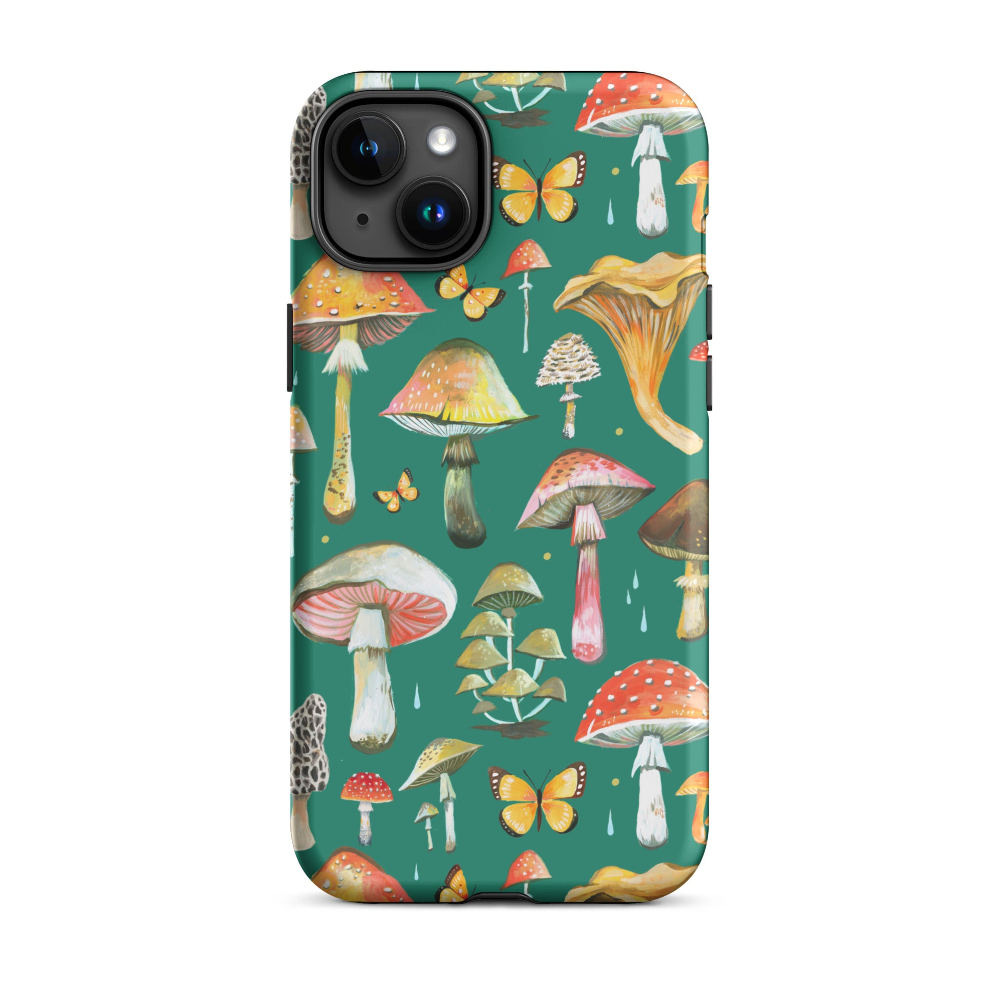 Mushroom Tough Case for iPhone® iPhone 15 Plus