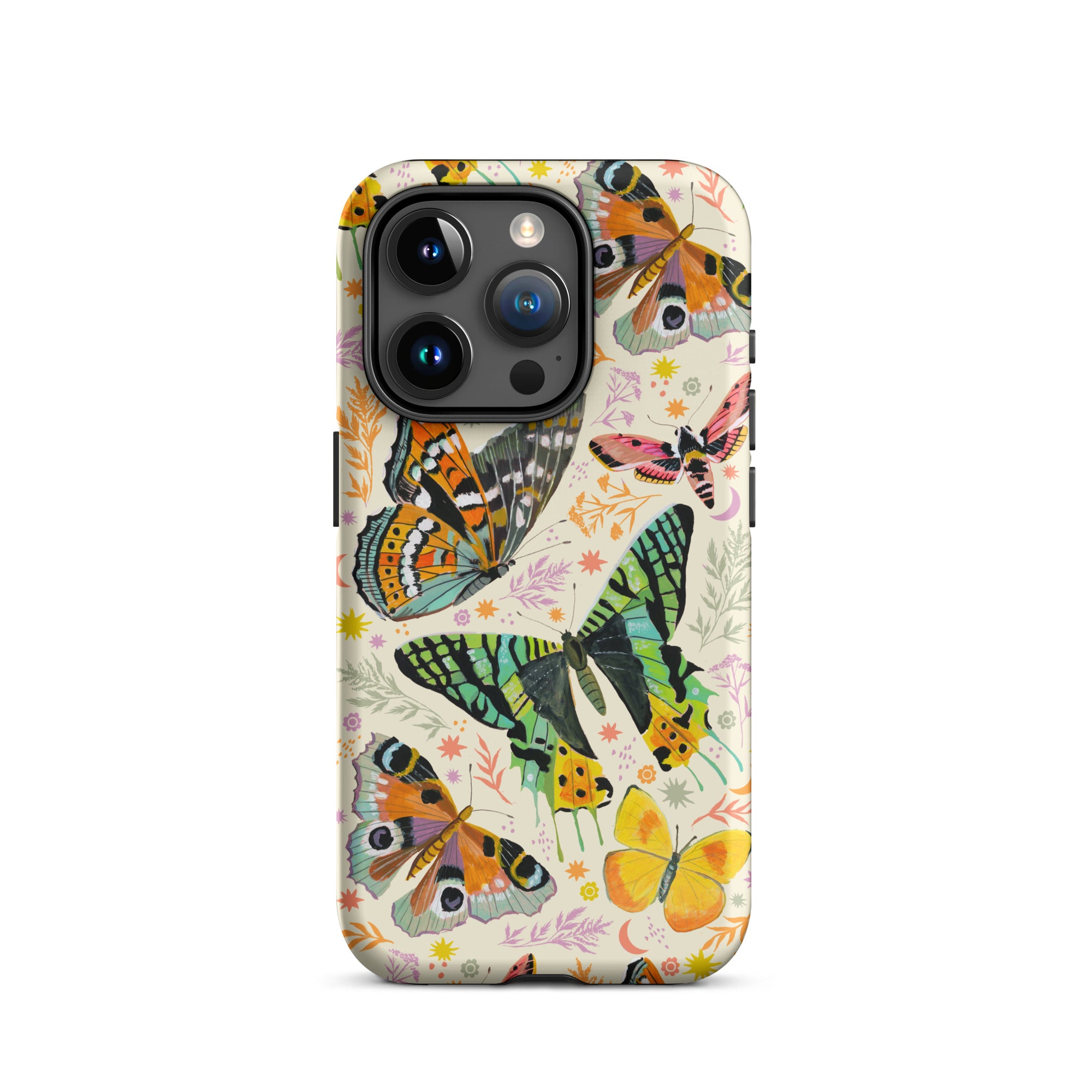 Butterfly Tough Case for iPhone® iPhone 15 Pro