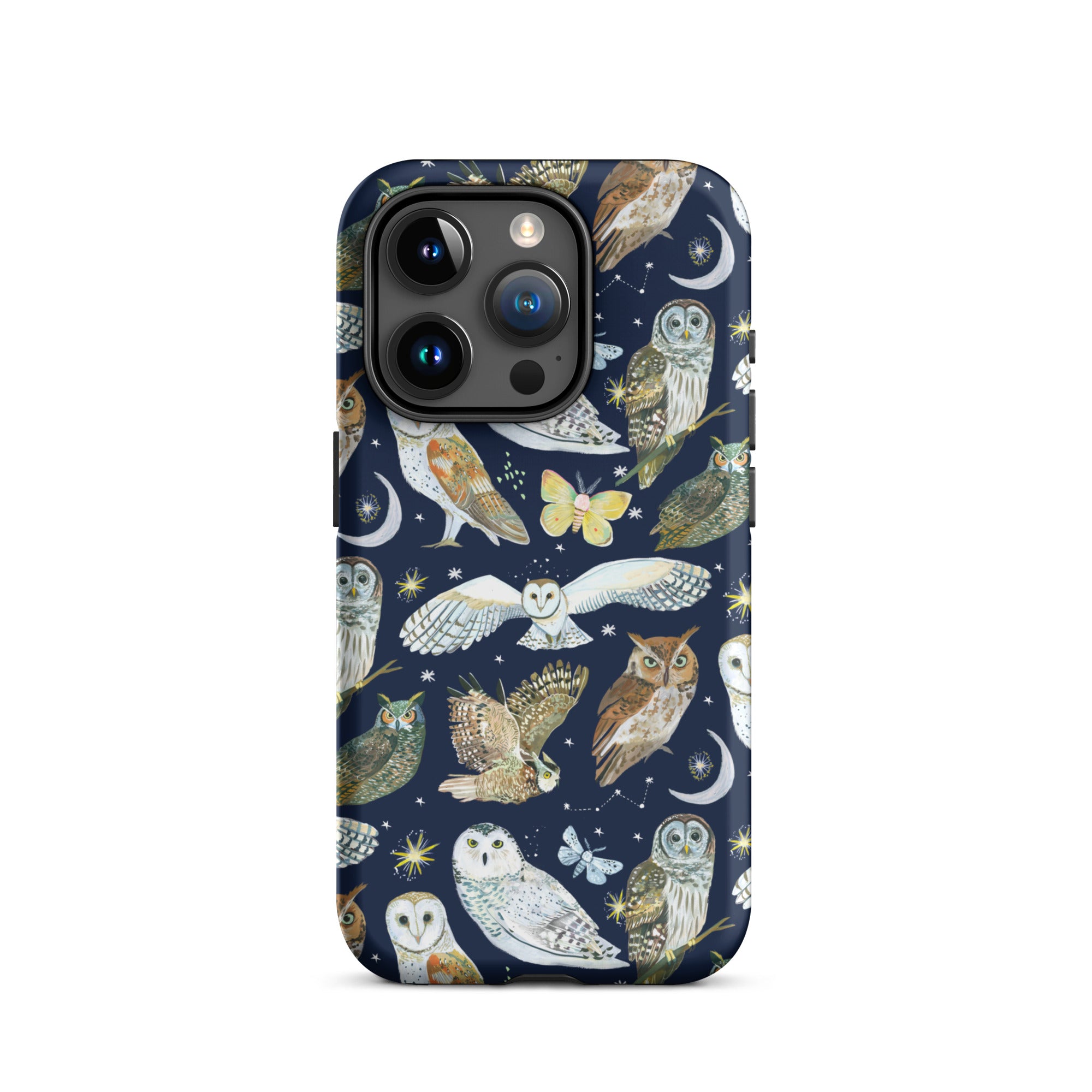 Owls Tough Case for iPhone® iPhone 15 Pro