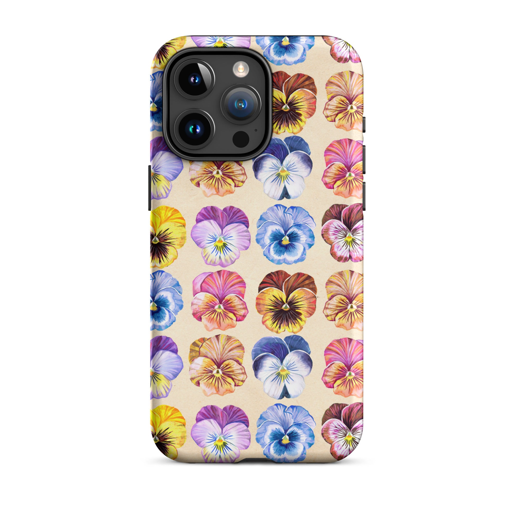 Pansy Tough Case for iPhone® iPhone 15 Pro Max