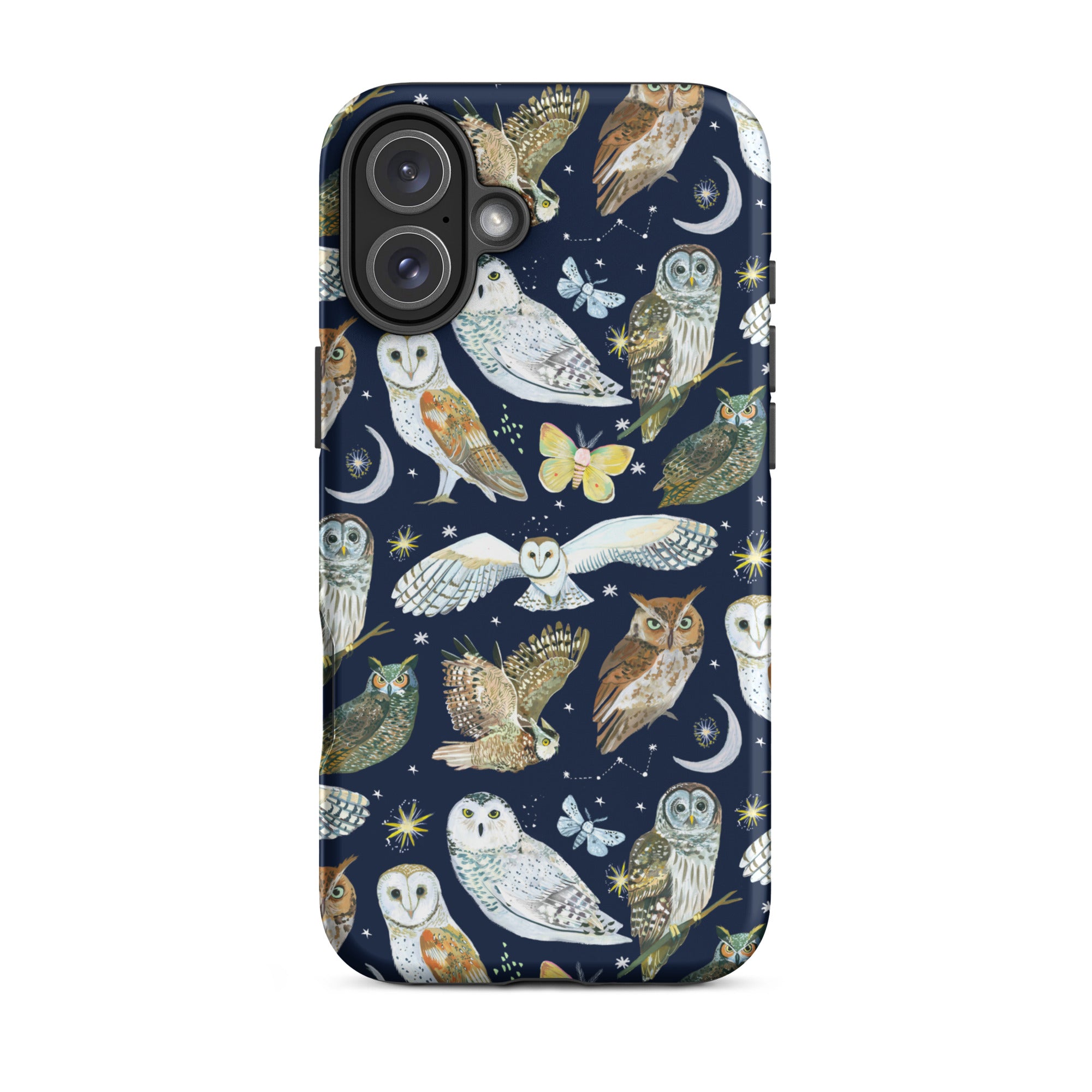 Owls Tough Case for iPhone® iPhone 16 Plus