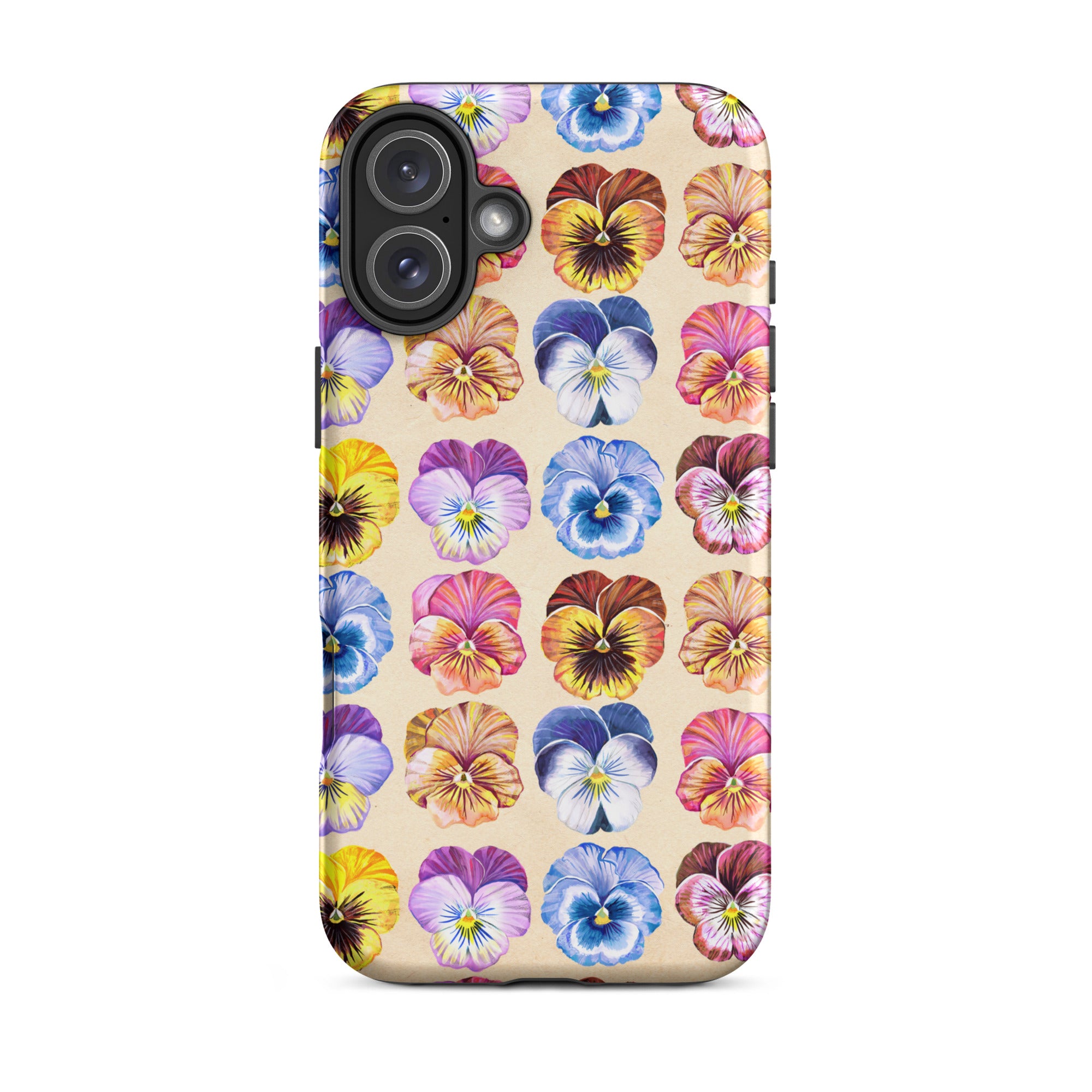 Pansy Tough Case for iPhone® iPhone 16 Plus