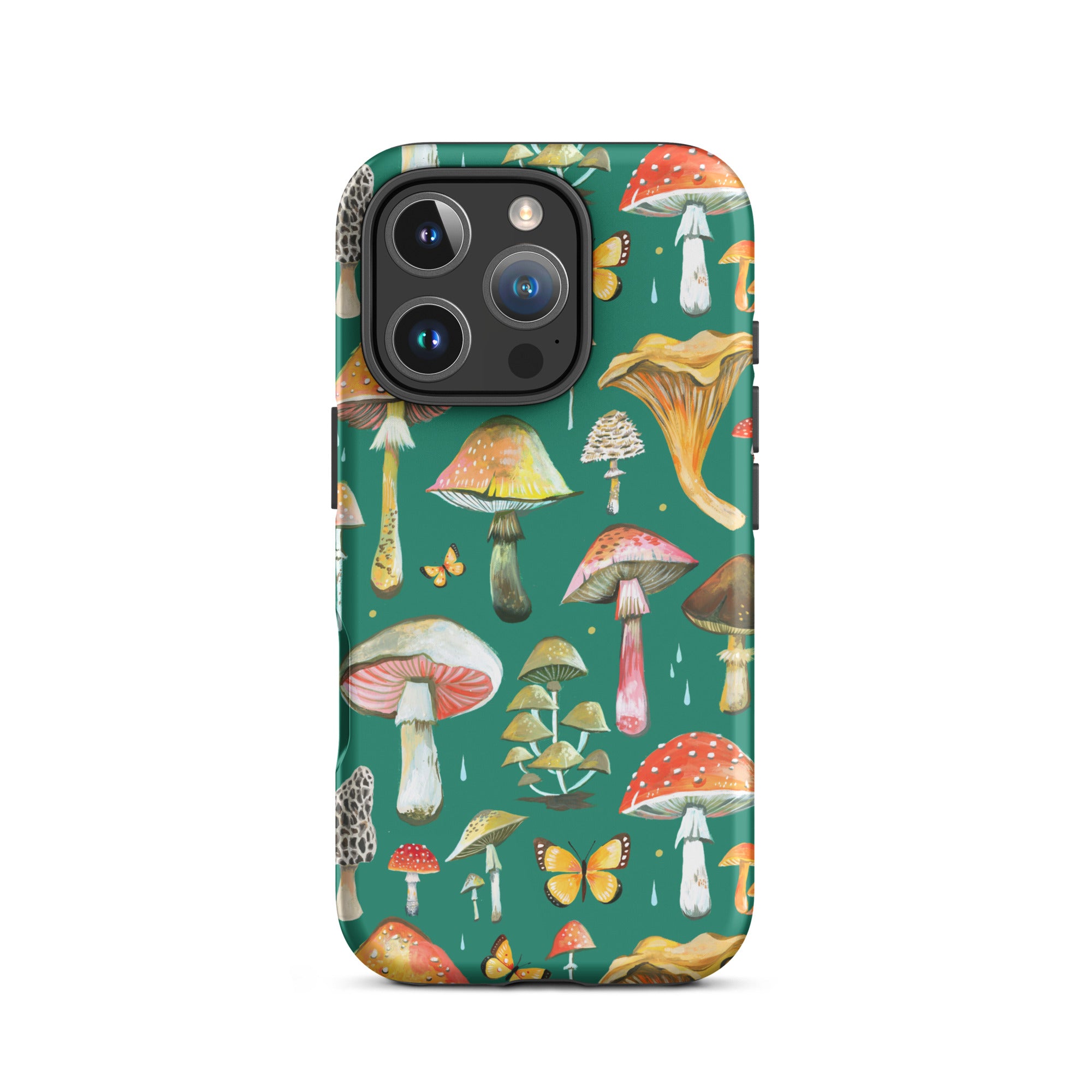 Mushroom Tough Case for iPhone® iPhone 16 Pro