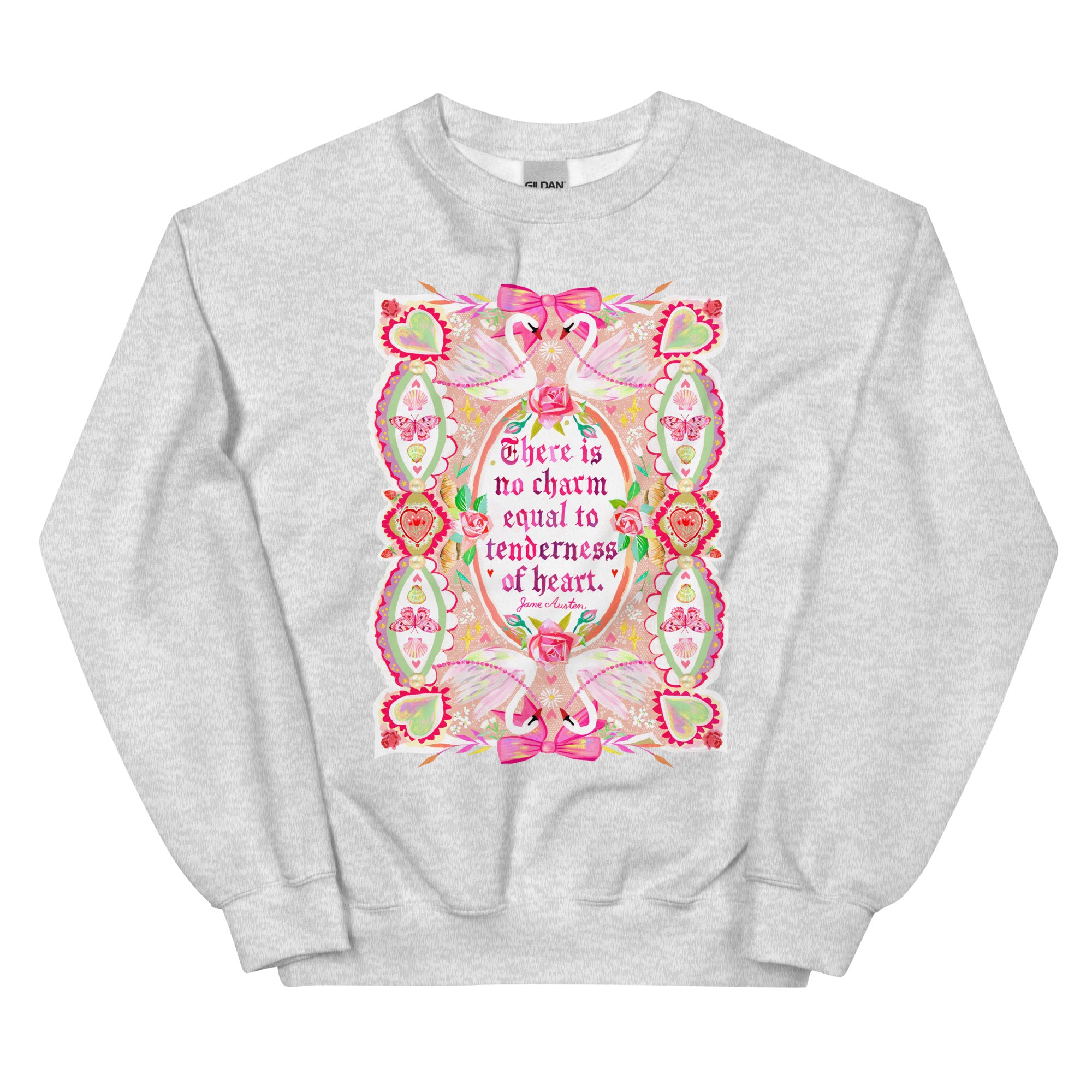 Tenderness of Heart Unisex Sweatshirt Ash