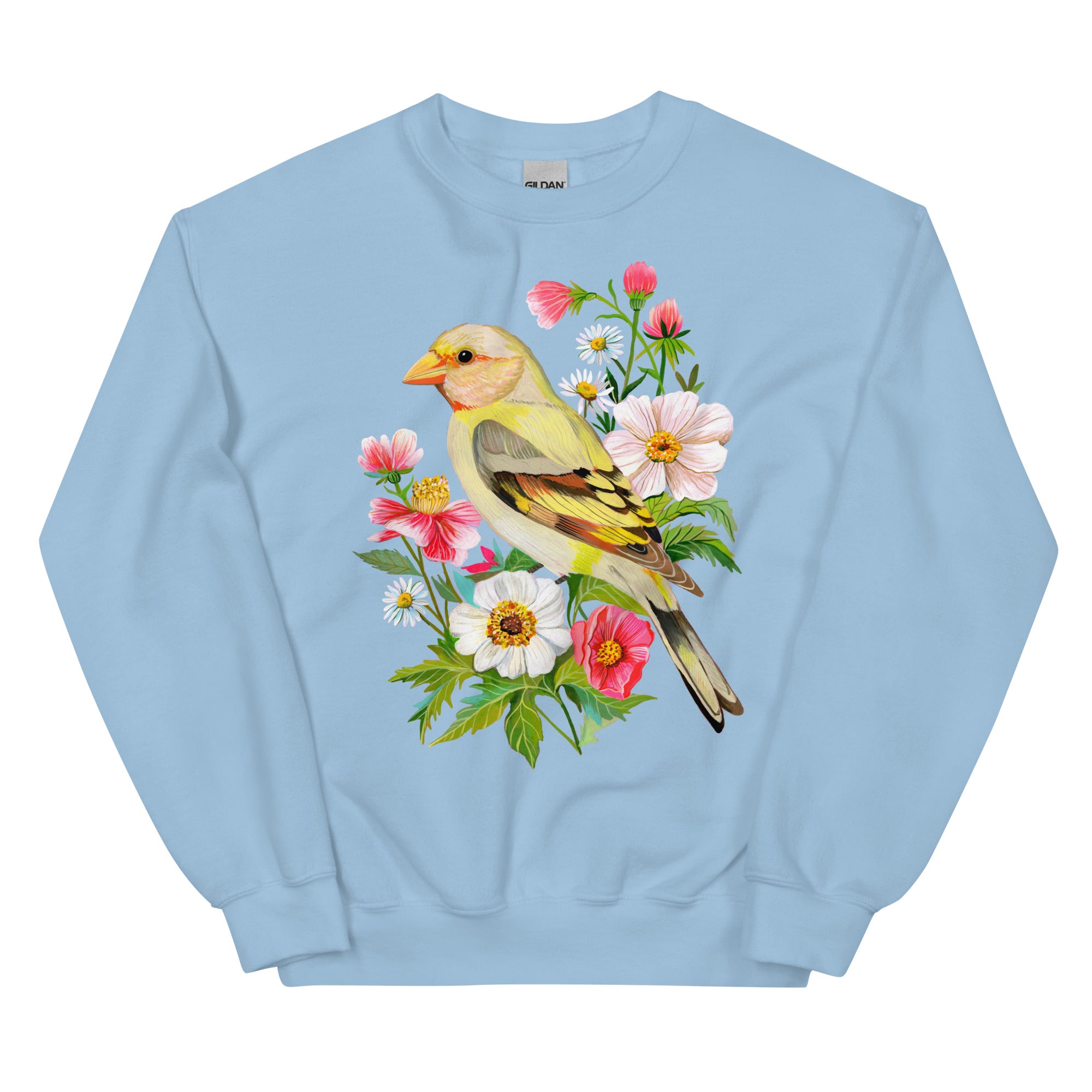 Meadow Song Unisex Sweatshirt Light Blue
