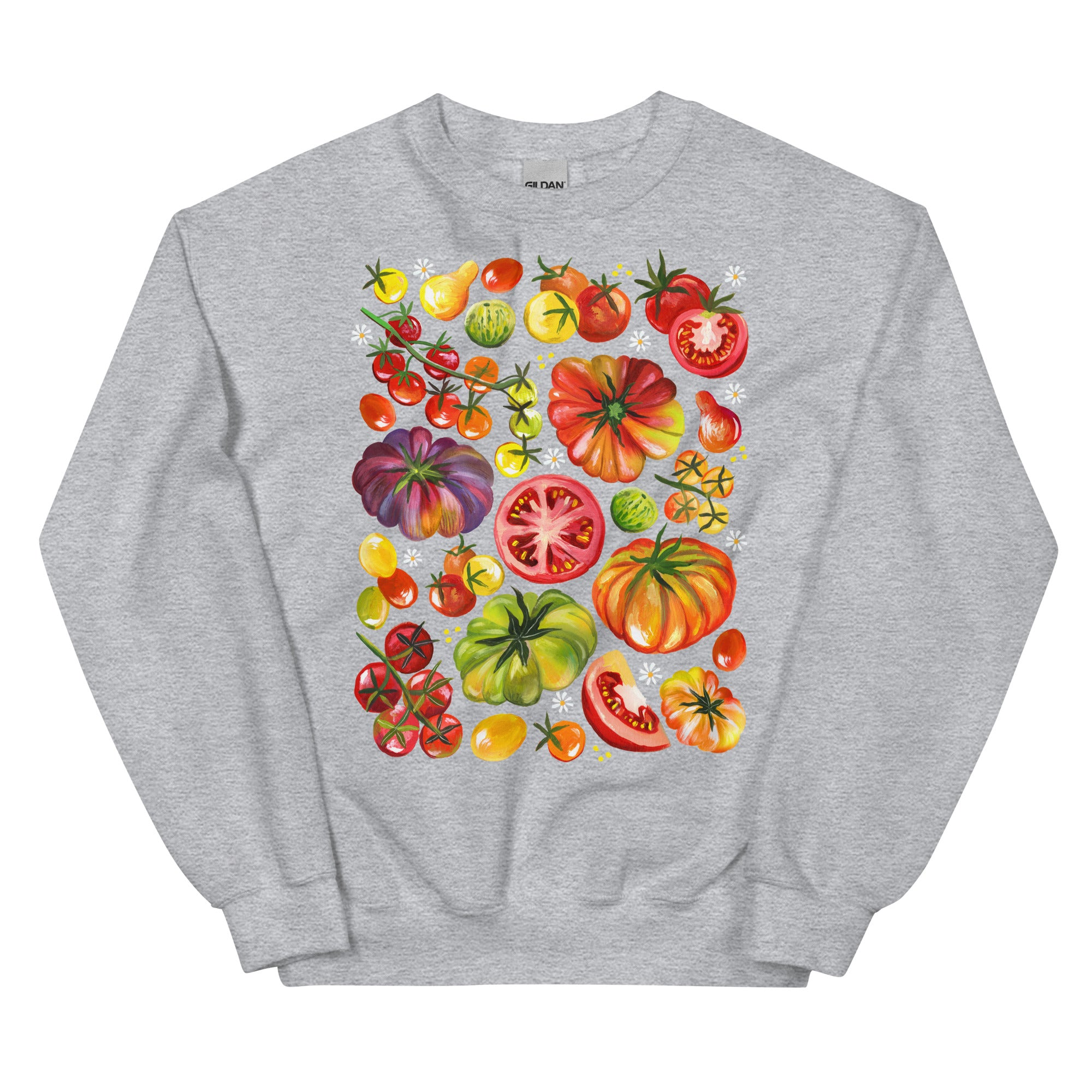 Tomatoes Unisex Sweatshirt Sport Grey