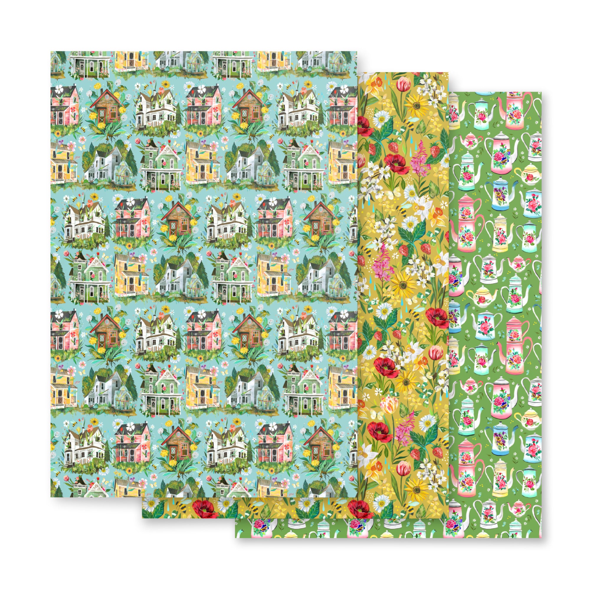 Farmhouse Gift Wrap Sheets