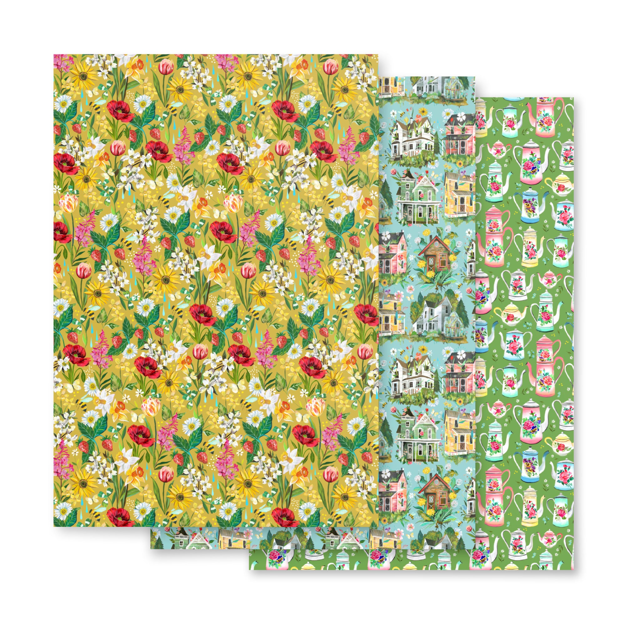 Farmhouse Gift Wrap Sheets Default Title