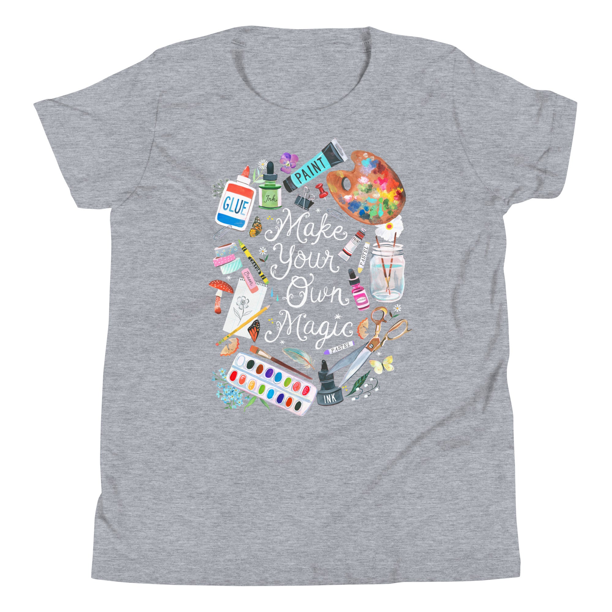 Make Your Own Magic Youth T-Shirt Athletic Heather