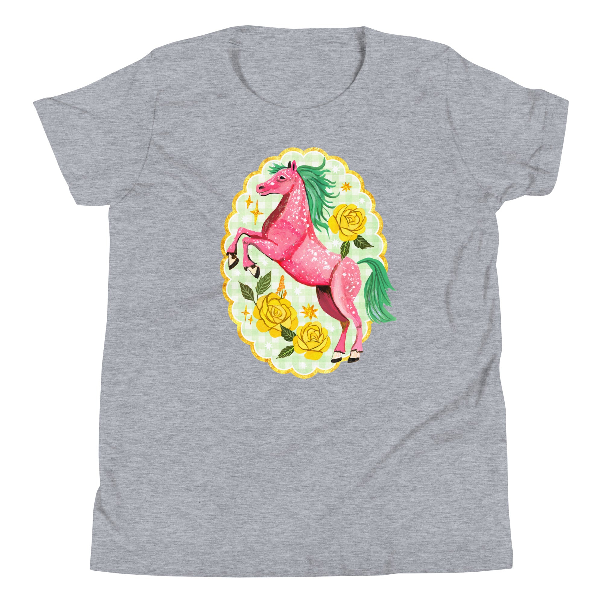 Sparkle Pony Youth T-Shirt Athletic Heather