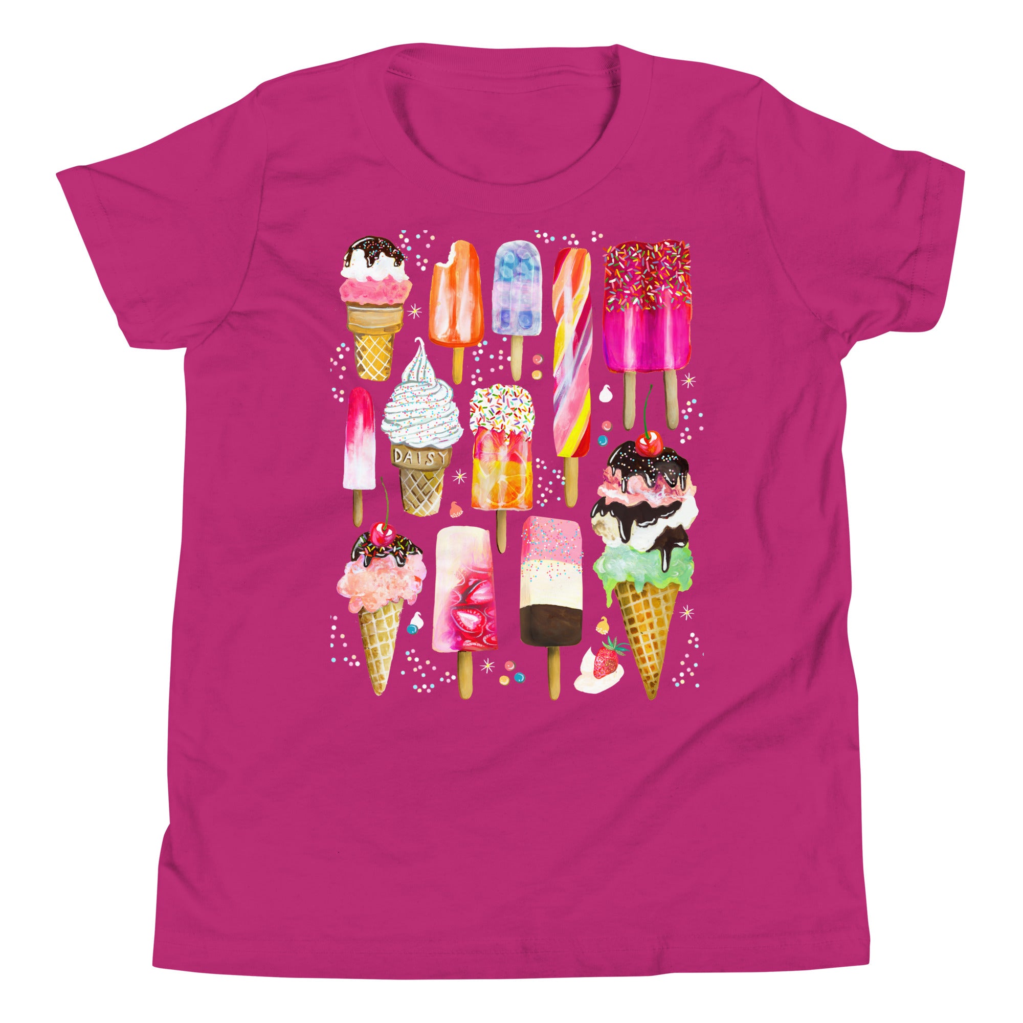 Ice Cream Youth T-Shirt Berry