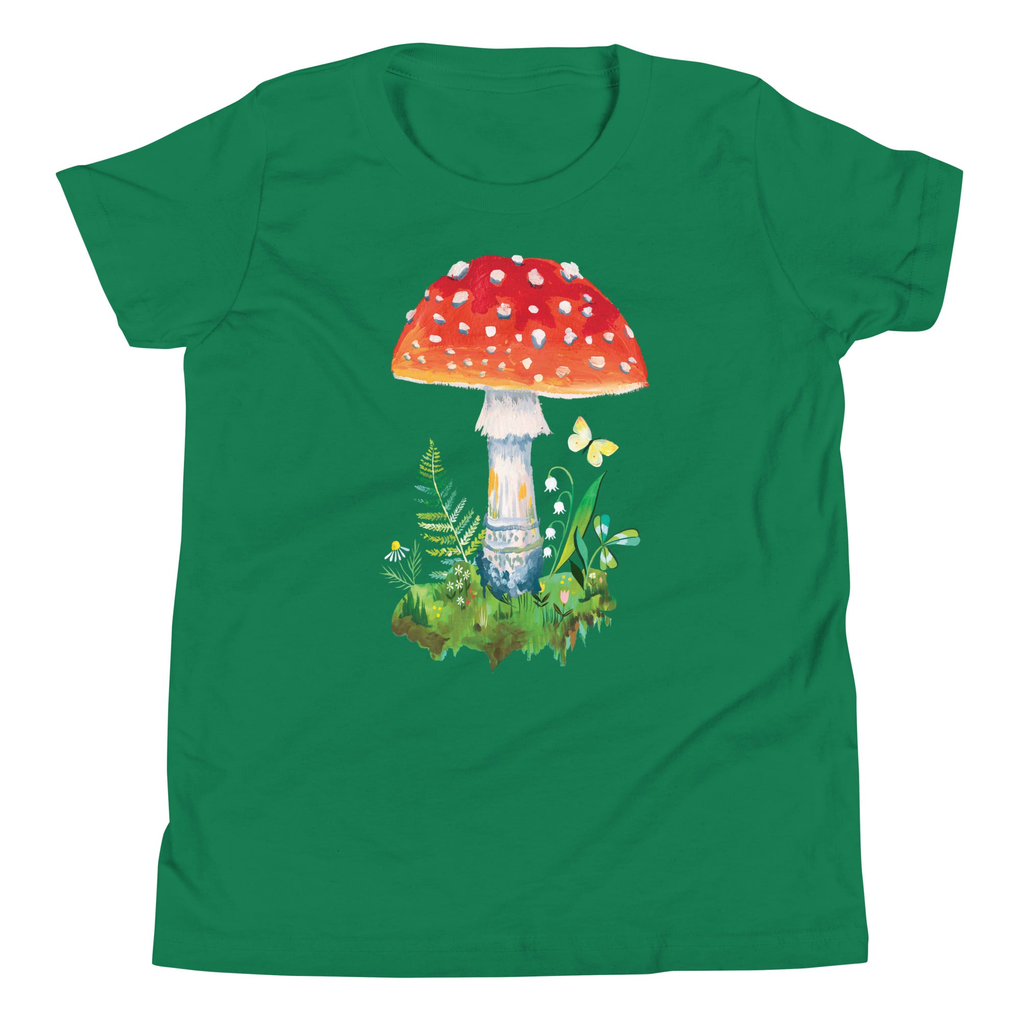 Amanita Mushroom Youth T-Shirt