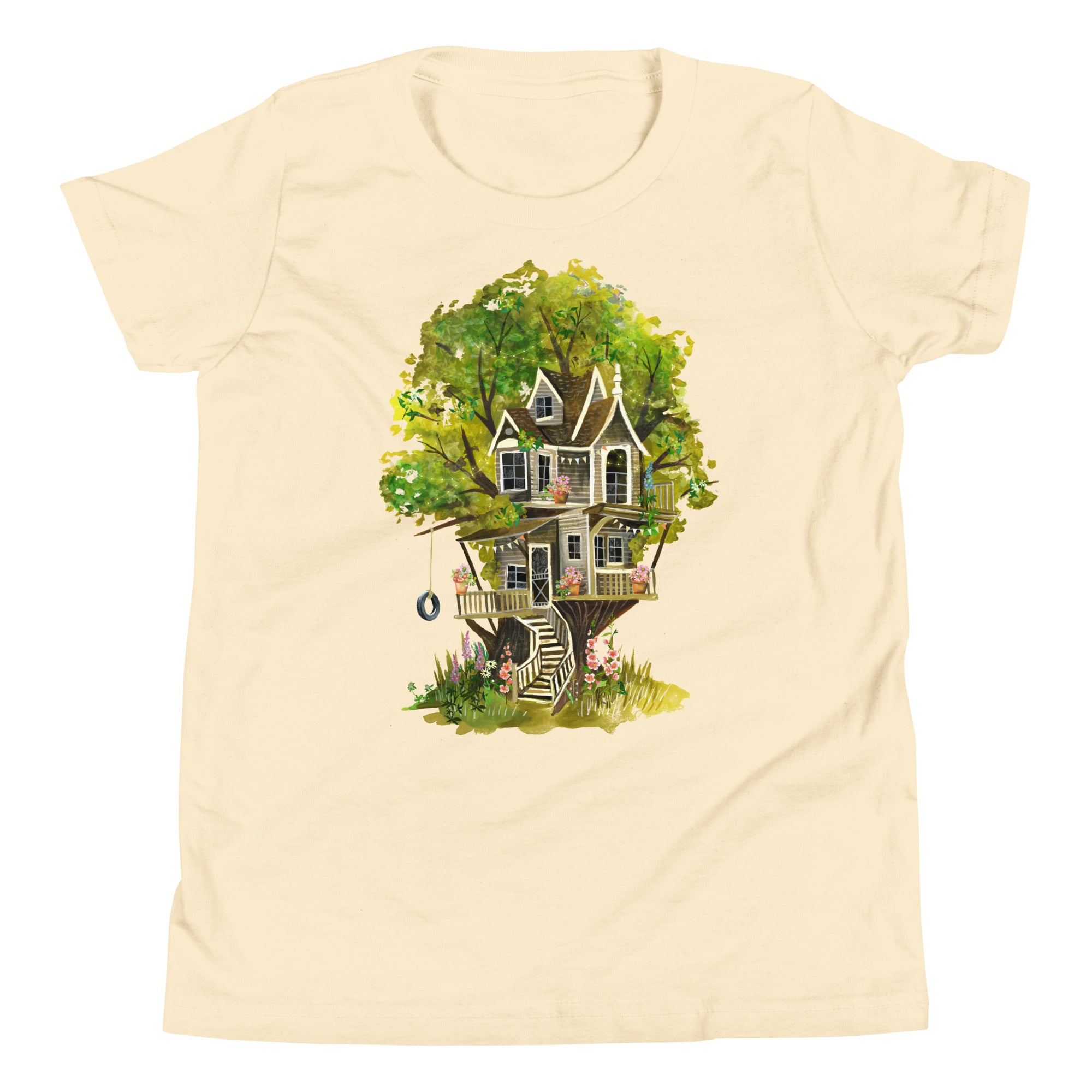 Treehouse Youth T-Shirt Natural
