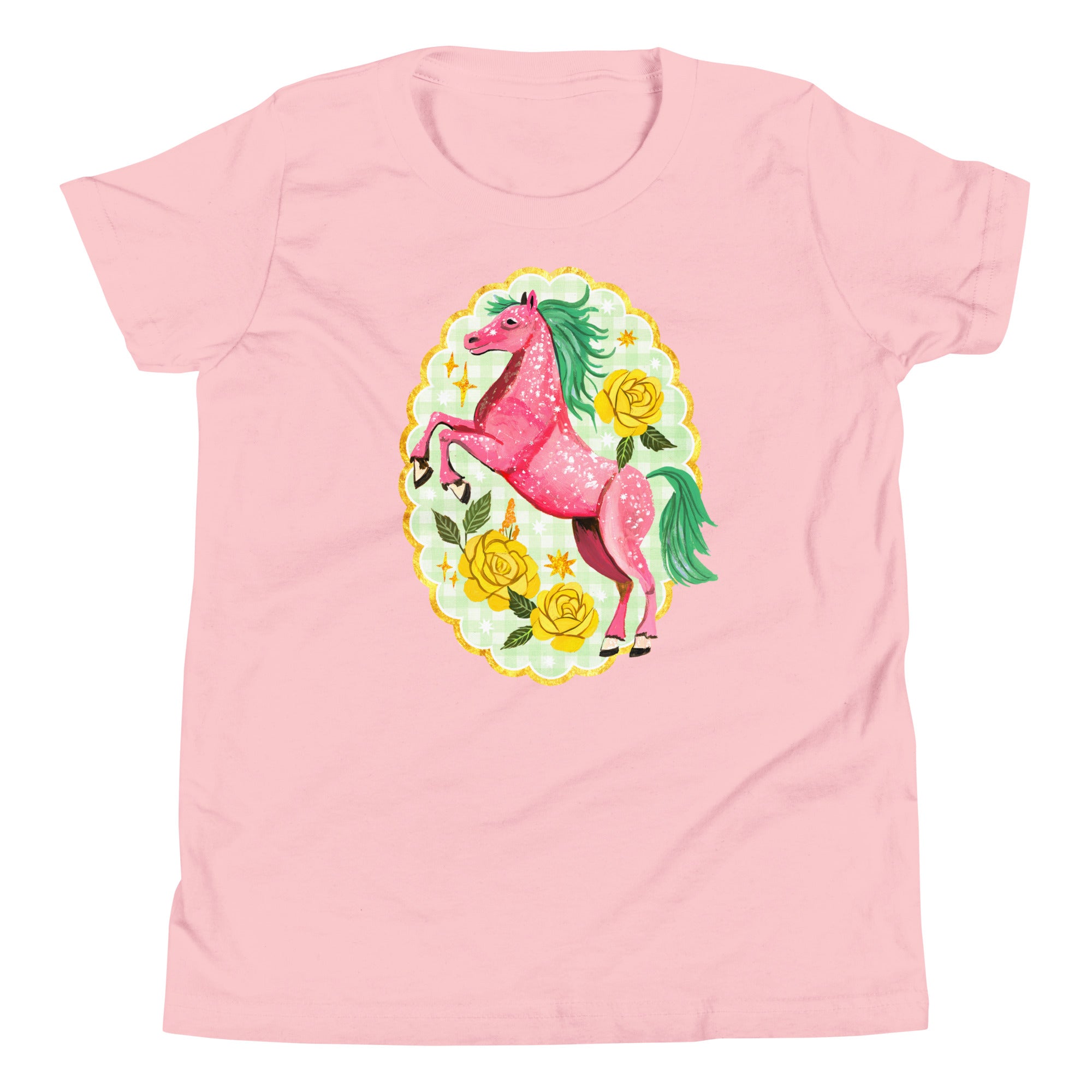 Sparkle Pony Youth T-Shirt Pink